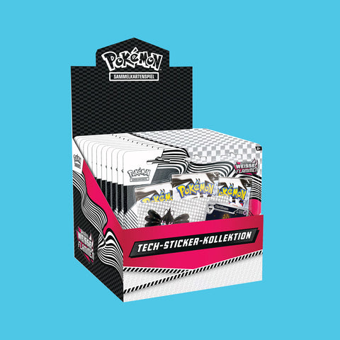 (Pre-Order) Pokémon Karmesin & Purpur Weisse Flammen Tech-Sticker