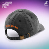 "I have the High Ground" Dad Hat vintage black / NTG 'The Apparel Strikes Back'