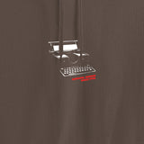 (Pre-Order) Nerdy Terdy Gang "Survival Horror '96" Oversized Hoodie braun