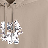 "Is this the way?" Hoodie sand / NTG "The Apparel Strikes Back"