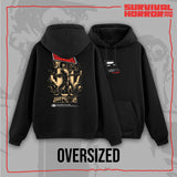 (Pre-Order) Nerdy Terdy Gang "Survival Horror '96" Oversized Hoodie schwarz
