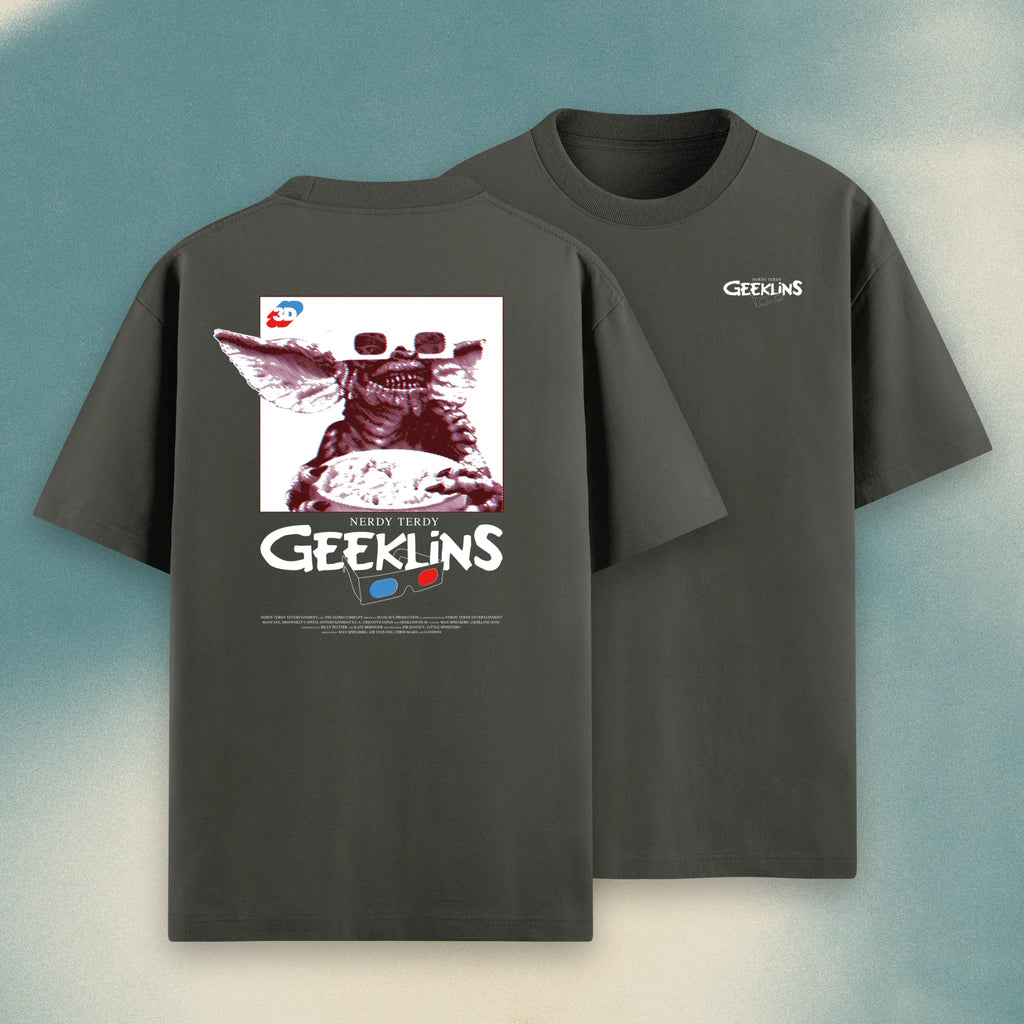 (Pre-Order) NTG Icons "Geeklins" T-Shirt khaki