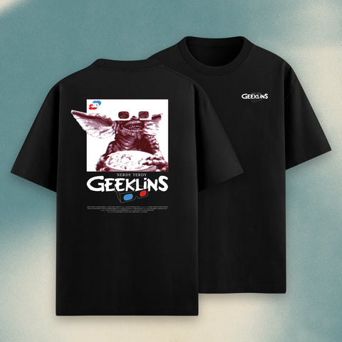 (Pre-Order) NTG Icons "Geeklins" T-Shirt schwarz