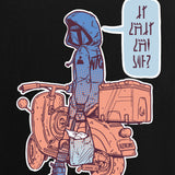 "Is this the way?" T-Shirt schwarz / NTG "The Apparel Strikes Back"