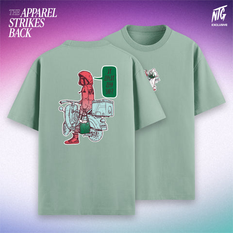 (Pre-Order) "Is this the way?" T-Shirt aloe / NTG "The Apparel Strikes Back"