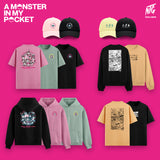 "Kaiju Gang" T-Shirt nispero / NTG 'A Monster in my Pocket'