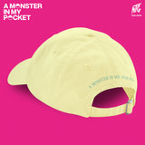 "Kaiju Gang" Dad Hat pastellgelb / NTG 'A Monster in my Pocket'