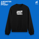 "Kaiju Gang" Pullover schwarz / NTG 'A Monster in my Pocket'