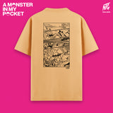 "Kaiju Gang" T-Shirt nispero / NTG 'A Monster in my Pocket'