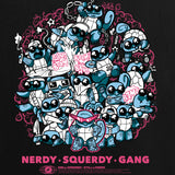 (Pre-Order) "Nerdy Squerdy Gang" T-Shirt schwarz / NTG 'A Monster in my Pocket'