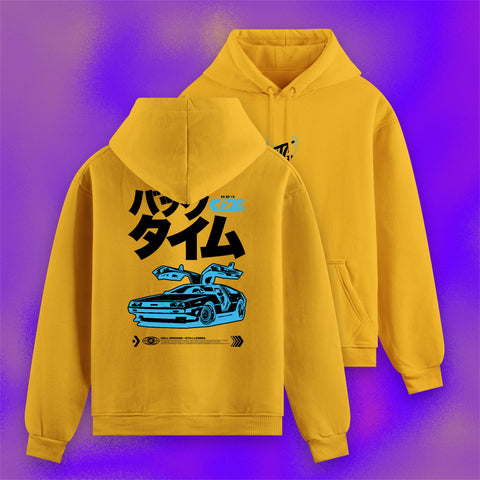 (Pre-Order) Back in Time "Back in Time" Hoodie gelb
