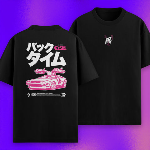 (Pre-Order) Back in Time "Back in Time" T-Shirt schwarz