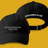 Antihero Club Dad Hat schwarz