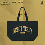 (Pre-Order) NTG "The College Drop" Shopping Bag Schwarz