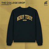 (Pre-Order) NTG "The College Drop" Pullover schwarz
