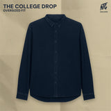 (Pre-Order) NTG "The College Drop" Hemd dunkelblau