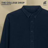 (Pre-Order) NTG "The College Drop" Hemd dunkelblau
