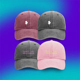 (Pre-Order) "Welcome to Tokyo" Dad Hat vintage black