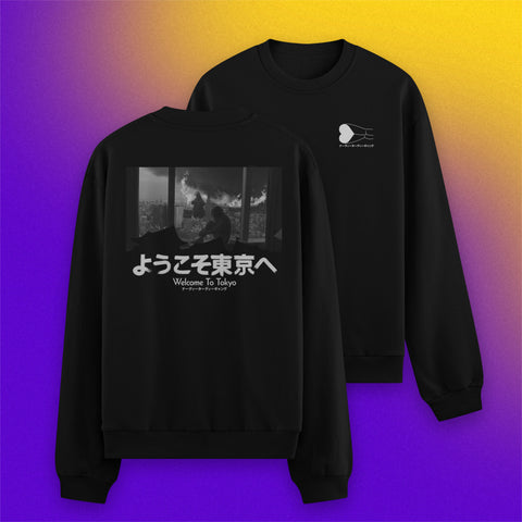 (Pre-Order) Welcome To Tokyo Pullover schwarz