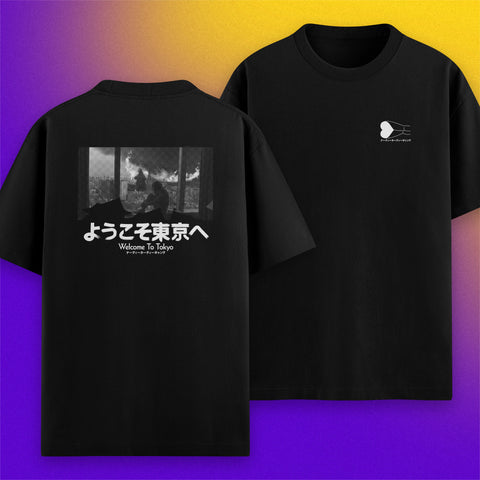 (Pre-Order) Welcome To Tokyo T-Shirt schwarz