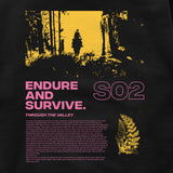 NTG Infection 2.0 "Endure and Survive" Hoodie schwarz