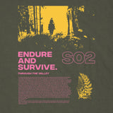 NTG Infection 2.0 "Endure and Survive" T-Shirt khaki