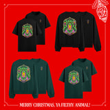 (Pre-Order) "Merry Christmas, ya filthy animal!" T-Shirt dunkelgrün