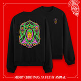 (Pre-Order) "Merry Christmas, ya filthy animal!" Pullover schwarz