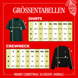 (Pre-Order) "Merry Christmas, ya filthy animal!" Pullover dunkelgrün