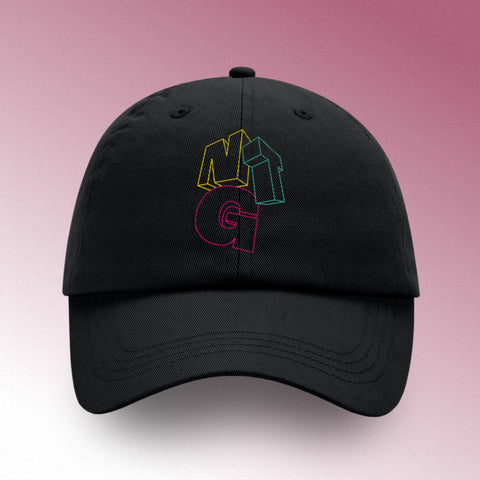 NTG Phat Dad Hat schwarz