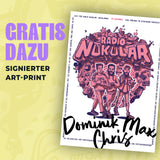 (Pre-Order) 11 Jahre Radio Nukular "Nukular & Pizza" T-Shirt rot
