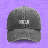 (Pre-Order) 11 Jahre Radio Nukular "NKLR" Dad Hat vintage black