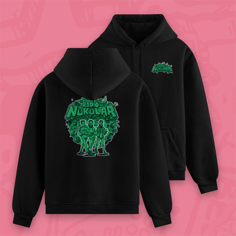 (Pre-Order) 11 Jahre Radio Nukular "11 Jahre" Hoodie schwarz-grün