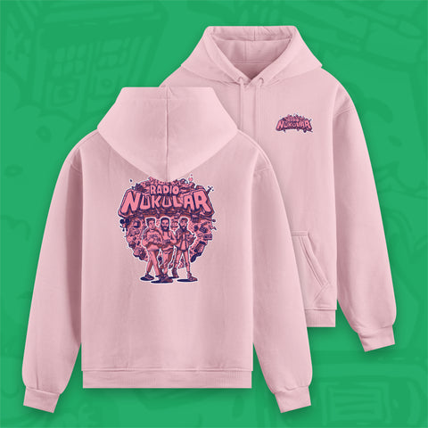 (Pre-Order) 11 Jahre Radio Nukular "11 Jahre" Hoodie pink