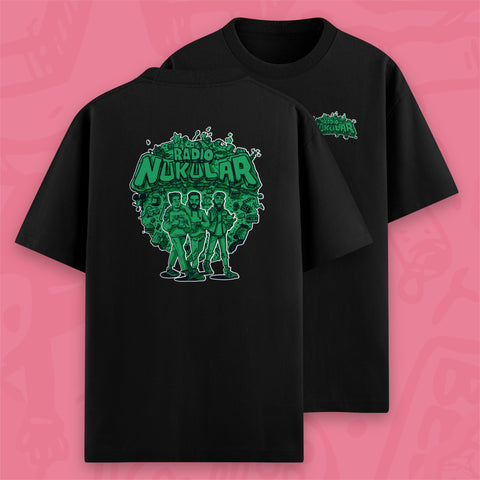 (Pre-Order) 11 Jahre Radio Nukular "11 Jahre" T-Shirt schwarz-grün