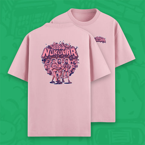 (Pre-Order) 11 Jahre Radio Nukular "11 Jahre" T-Shirt pink