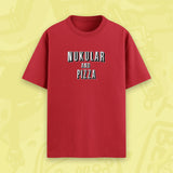 (Pre-Order) 11 Jahre Radio Nukular "Nukular & Pizza" T-Shirt rot