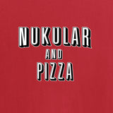 (Pre-Order) 11 Jahre Radio Nukular "Nukular & Pizza" T-Shirt rot