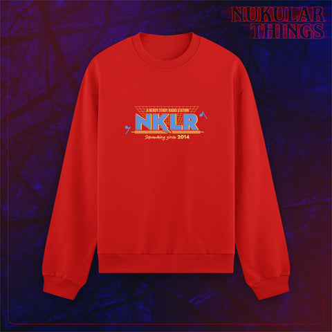 (Pre-Order) Nukular Things "Radio NKLR" Pullover rot