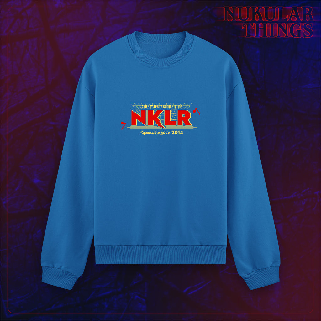 (Pre-Order) Nukular Things "Radio NKLR" Pullover blau