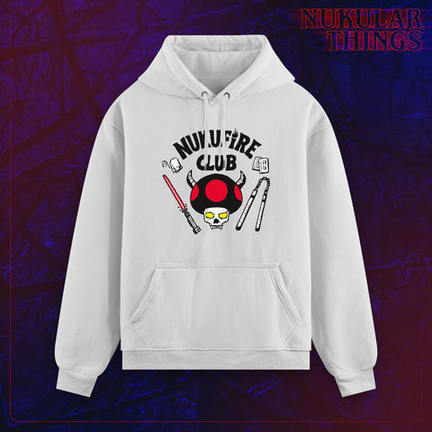 (Pre-Order) Nukular Things "Nukufire Club" Hoodie weiß