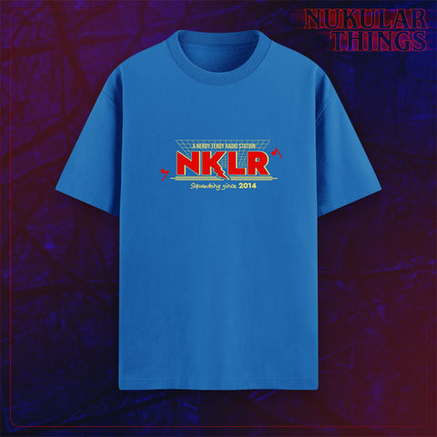 (Pre-Order) Nukular Things "Radio NKLR" T-Shirt blau