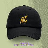 Nerdy Terdy Gang "NTG Pixel-Look" Dad Hat schwarz