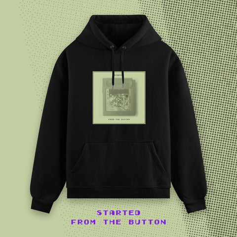 (Pre-Order) Nerdy Terdy Gang "Started from the Button" Hoodie schwarz