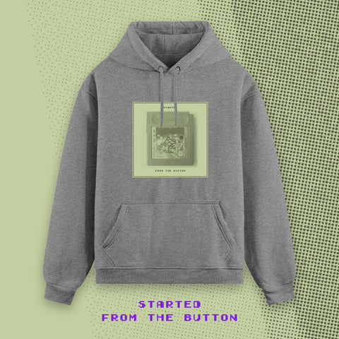 (Pre-Order) Nerdy Terdy Gang "Started from the Button" Hoodie grau
