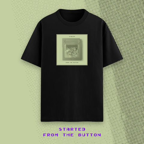 (Pre-Order) Nerdy Terdy Gang "Started from the Button" T-Shirt schwarz