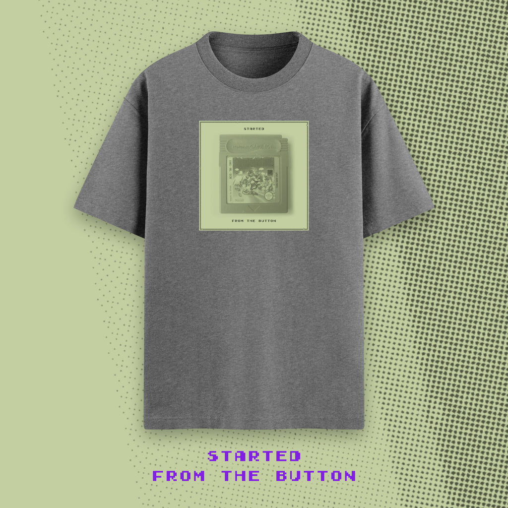 Nerdy Terdy Gang "Started from the Button" T-Shirt grau