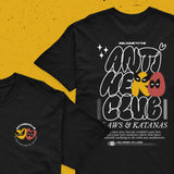 Antihero Club Shirt schwarz