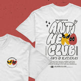 Antihero Club Shirt weiß