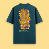 (Pre-Order) "Sunday Morning Memories" T-Shirt grünblau / Nerdy Terdy Gang